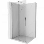 Mexen Velar stumdomoji du&scaron;o siena Walk-in 75 x 200 cm, skaidri 8 mm, chromas - 871-075-000-03-01