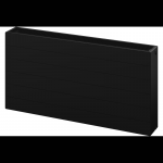 Mexen Line CL33 plok&scaron;telinis radiatorius 900 x 1000 mm, &scaron;oninis prijungimas, 3001 W, juodas - W433L-090-100-70