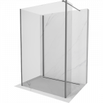 Mexen Kioto du&scaron;o siena Walk-in 120 x 70 x 30 cm, skaidri, ginklinis metalas - 800-120-070-221-95-00-030