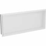 Mexen X-Wall-NR ni&scaron;inė lentyna be apvado 75 x 30 cm, balta - 1921753010
