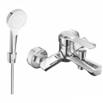 Mexen Sabre R05 vonios mai&scaron;ytuvas su du&scaron;o komplektu, chromas - 7213R05-00