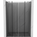 Mexen Velar L Duo stumdomos du&scaron;o durys 150 cm, grafitas, ginklų metalas - 871-150-003-42-95