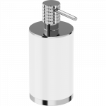 Mexen Triv muilo dozatorius stovimas, baltas/chromas - 70A33059-00W