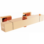 Mexen Cube termostatinis du&scaron;o mai&scaron;ytuvas, rausvas auksas - 77250-60