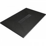 Mexen Toro stačiakampis du&scaron;o padėklas SMC 100 x 90 cm, juodas, juoda maskuotė - 43709010-B