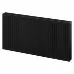 Mexen CC22 plok&scaron;telinis radiatorius 600 x 2800 mm, apatinis centrinias prijungimas, 4628 W, juodas - W6C22-060-280-70