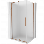 Mexen Velar L stumdymas du&scaron;o kabina 100 x 90 cm, &scaron;erk&scaron;nas, &scaron;lifuotas varis - 871-100-090-33-65