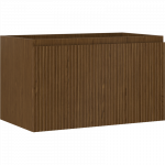 Mexen Rivel vonios spintelė po kriaukle 80 cm, 1 stalčius, rifliuota, rie&scaron;utas - 91A20-08047-1-BF86