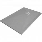 Mexen Stone+ stačiakampis kompozitinis du&scaron;o padėklas 140 x 90 cm, pilkas-betoninis - 44619014