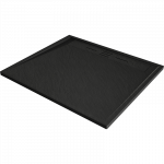 Mexen Amon stačiakampė du&scaron;o padėklas SMC 100 x 90 cm, juodas - 4F709010
