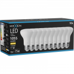 Mexen Nova 10x LED lemputė E27, R63, 10W, &Scaron;ilta - 3000K, 1055 lm - L104-E27-1030-01x10