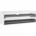 Mexen Box-A spintelės korpusas po praustuvu 140 cm, 2 stalčiai, balta blizgi - 91AX0-1400-470-2-00