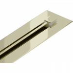 Mexen Flat 360&deg; Super Slim linijinis rotacinis nutekėjimas 80 cm, Auksinė - 1551080