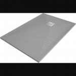 Mexen Stone+ stačiakampė kompozitinė du&scaron;o padėklas 140 x 100 cm, pilka-betonas - 44611014