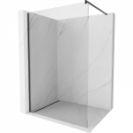 Mexen Kioto du&scaron;o siena Walk-in 55 x 200 cm, permatomi 8 mm, juoda - 800-055-101-70-00