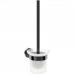 Mexen Ovio tualeto &scaron;epetys, juodas chromas - 70A19571-73