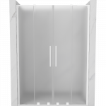 Mexen Velar L Duo stumdomos du&scaron;o durys 150 cm, matinės, baltos - 871-150-003-32-20