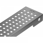 Mexen Flat M08 latakų dangtelis 90 cm, &scaron;epetėtas gun gray - 1E25090