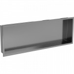 Mexen X-Wall-R įleidžiama lentyna su apvadu 90 x 30 cm, &scaron;e&scaron;ėlinė pilka &scaron;ukuota - 19E0903010