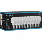 Mexen Nova 10x LED lemputė E14, G45, 5W, &Scaron;alta - 6500K, 525 lm - L101-E14-0565-01x10