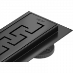 Mexen Flat 360&deg; M15 linijinis nutekėjimas pasukamas 70 cm, juodas - 1724070-40