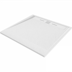 Mexen Amon kvadratinė du&scaron;o padėklas SMC 100 x 100 cm, baltas - 4F101010