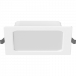 Mexen LDRR Įleidžiamas LED lubinis downlight skydelis 14 x 14 cm, 9W, Neutralus - 4000K, 990 lm, baltas - L211-014-0940-20