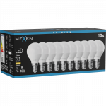 Mexen Nova 10x LED lemputė E14, G45, 7W, &Scaron;ilta - 3000K, 735 lm - L101-E14-0730-01x10