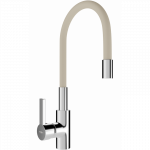 Mexen Flex virtuvės mai&scaron;ytuvas, chromas/smėlio spalvos - 670900-09