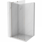 Mexen Velar L stumdoma du&scaron;o siena Walk-in 110 x 200 cm, permatoma 8 mm, &scaron;lifuotas nikelis - 871-110-003-03-97