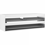 Mexen Box-A praustuvo spintelės korpusas 140 cm, 2 stalčiai, baltas matinė - 91AX0-1400-470-2-01