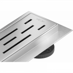 Mexen Flat M01 linijinis nutekėjimas 80 cm, inox - 1020080-15