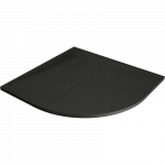Mexen Bert pusapvalė SMC du&scaron;o padėklas, 80 x 80 cm, juodas - 4KR708080
