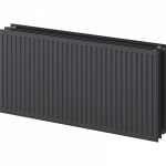 Mexen CH30 Hygiene radiator plok&scaron;telinis 300 x 500 mm, &scaron;oninis prijungimas, 436 W, antracitas - W430H-030-050-66