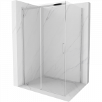 Mexen Omega 110 x 100 cm stumdomas du&scaron;o kabina, skaidrus, chromas - 825-110-100-01-00