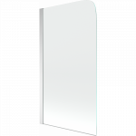 Mexen Felix vonios pertvara 1-duris, 70 x 140 cm, permatomas, chromas - 890-070-001-01-00