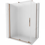 Mexen Velar stumdomas du&scaron;o kabinas 150 x 90 cm, matinė, rožinis auksas - 871-150-090-31-60