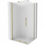 Mexen Velar stumdomas du&scaron;o kabinas 90 x 70 cm, matinė, auksinė - 871-090-070-31-50