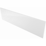 Mexen Uni priekinis skydas 150 cm stačiakampiam voniai, baltas - 55099-150