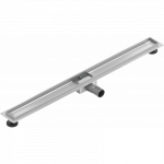 Mexen Flat korpus liniinio nutekėjimo 90 cm, inox - 1015090