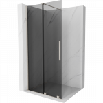 Mexen Velar stumdoma du&scaron;o sienelė Walk-in 80 x 200 cm, grafitas 8 mm, &scaron;lifuotas nikelis - 871-080-000-43-97
