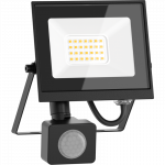 Mexen Luxpro+ LED prožektorius su judesio davikliu, 20W, Neutralus - 4000K, 2200 lm, juodas - L236-020-40-70