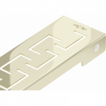 Mexen Flat M15 linijinio nutekėjimo dangtelis 60 cm, auksinė - 1524060