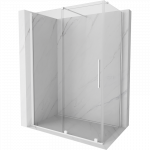 Mexen Velar stumdomas du&scaron;o kabinas 150 x 90 cm, permatomas, baltas - 871-150-090-01-20