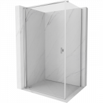 Mexen Mist-B atlenkama du&scaron;o kabina 70 x 90 cm, skaidri, chromuota - 8A2T-070-090-01-00