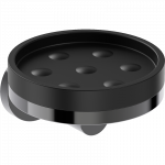 Mexen Triv muilo indelis, juodas/juodas chromas - 70A33055-73B