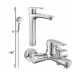 Mexen Kama DS75 vonios komplektas, chromas - 72513DS75-00