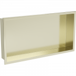 Mexen X-Wall-R ni&scaron;inė lentyna su apvadu 60 x 30 cm, &scaron;lifuotas auksas - 1950603010