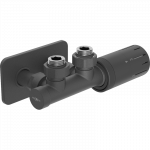 Mexen G05 kampinis termostatinis komplektas su S maskuotė, Duplex, DN50, antracitas - W907-958-910-66