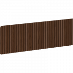 Mexen Rivel priekinė dalis rifliuota vonios spintelės korpusui 60 x 20 cm, rie&scaron;utas - 91A20-0600-235-1-86